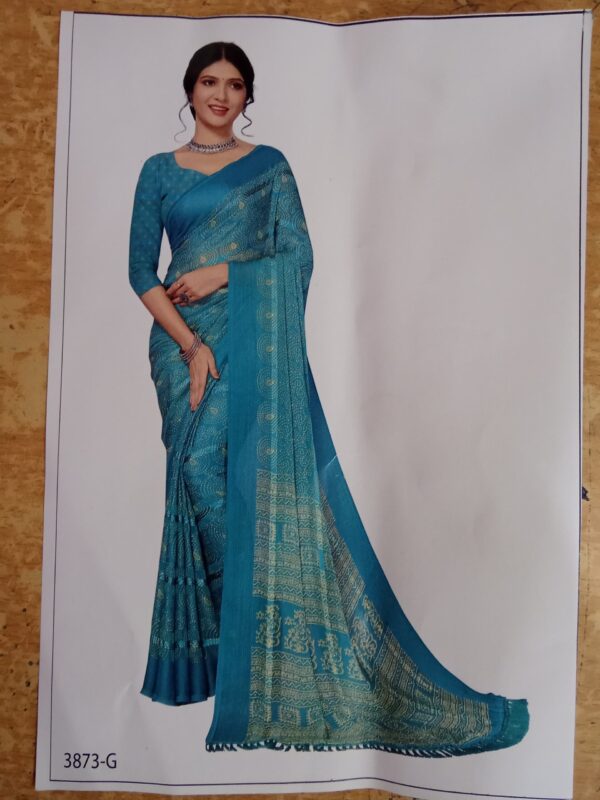 Chiffon saree