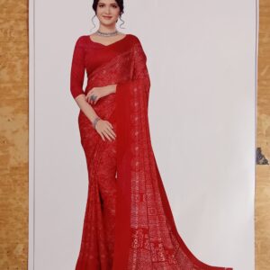 Chiffon saree