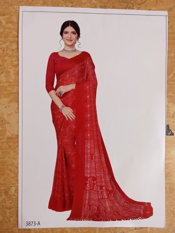 Chiffon saree
