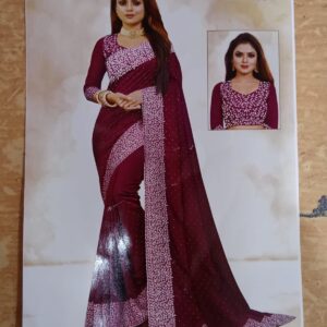 Embroidery Saree