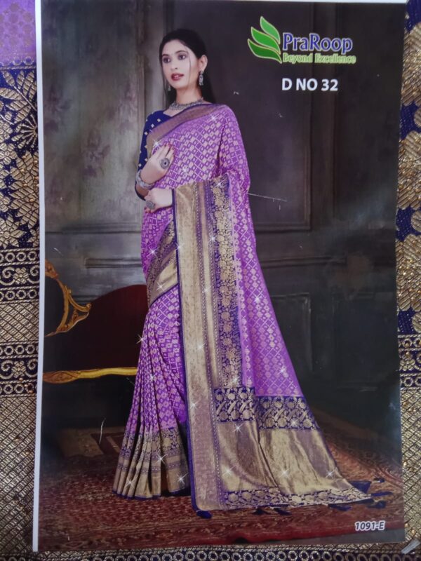 Bandhani silk sarees