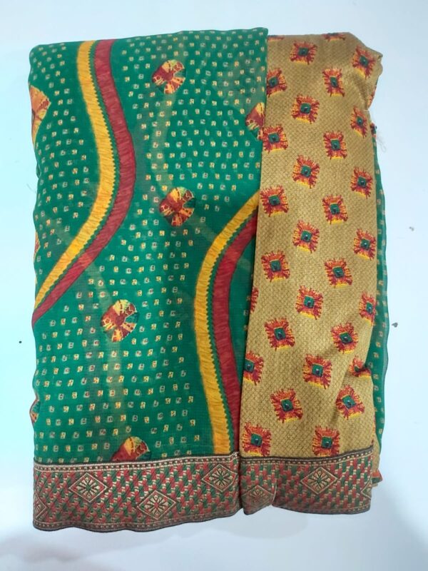 Bandhani saree - Image 2