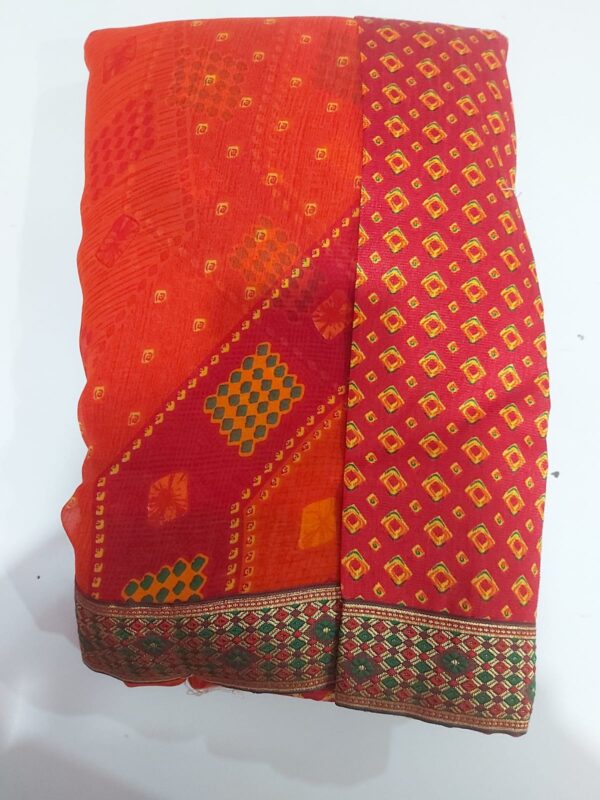 Bandhani saree - Image 2