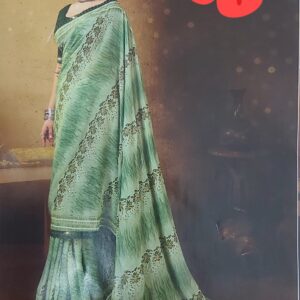 Gorgette saree